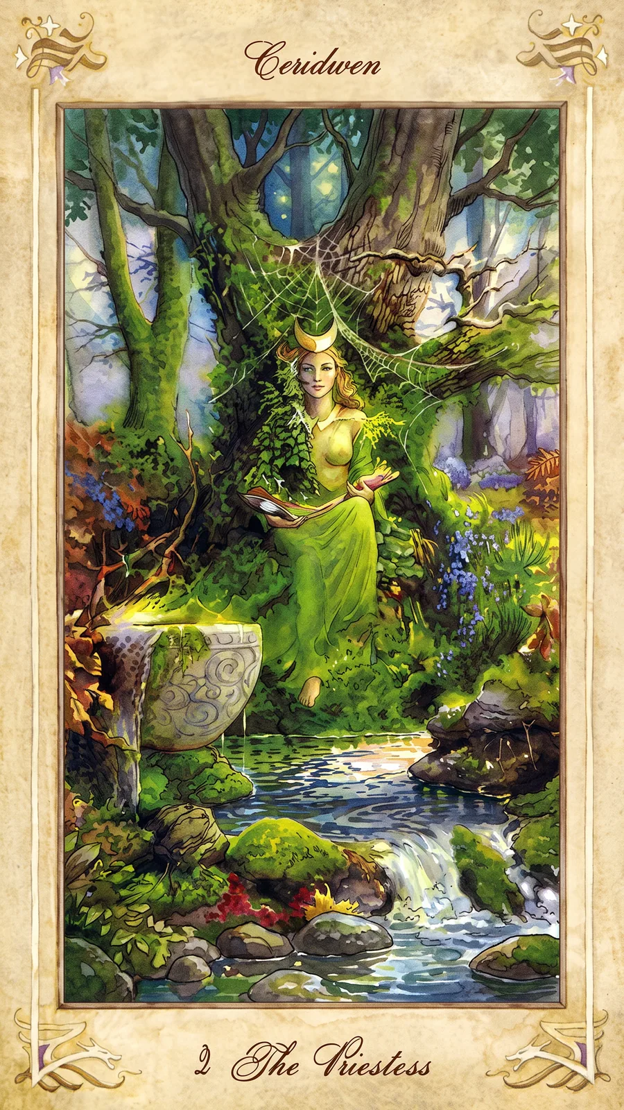 The Priestess, Llewellyn deck