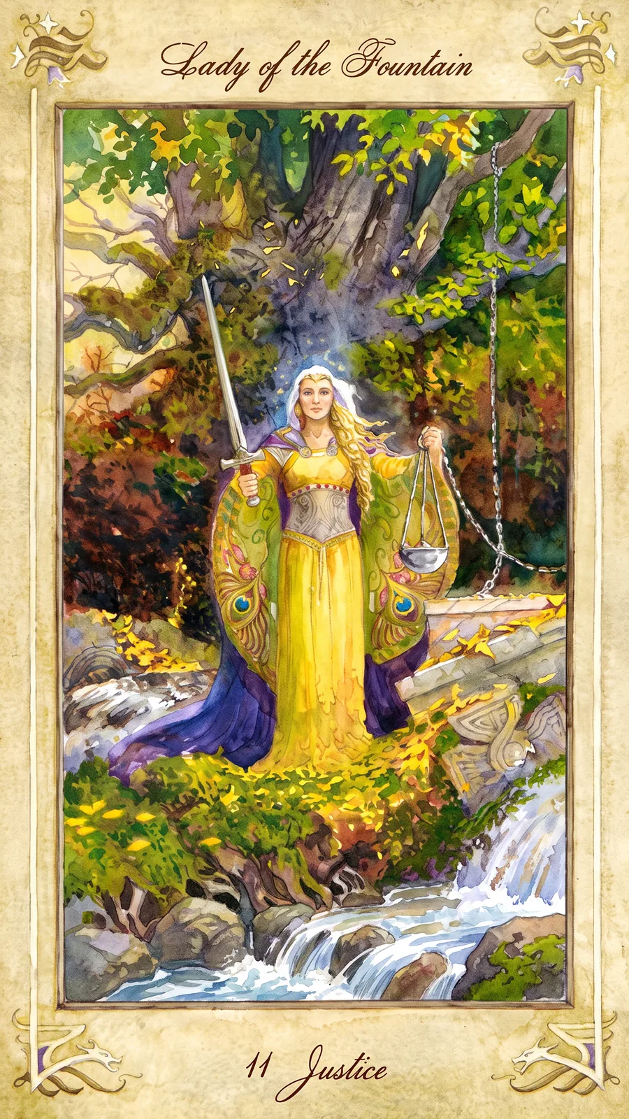 Justice, Llewellyn deck
