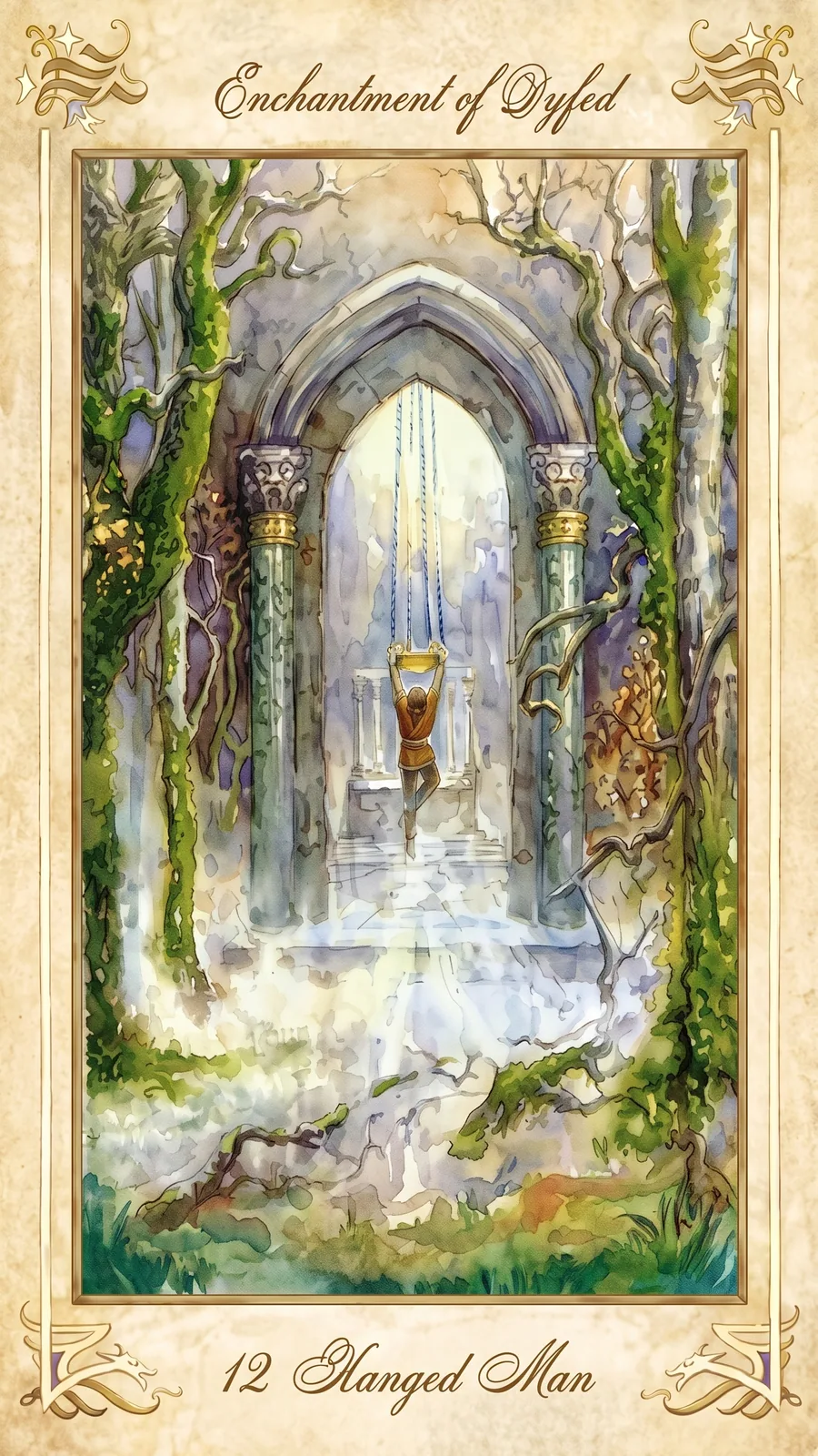 The Hanged Man, Llewellyn deck